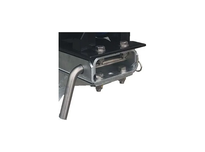 Platine de fixation pour treuil à demontage rapide