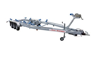 7m80-2m20 3x1350kg - VLEMMIX - Remorque Porte-Bateau