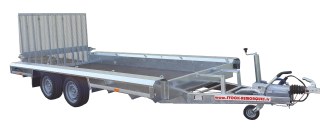 Porte engin 4mx1m50 - 3500 kg - 2 essieux