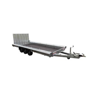 TM 4m80 x 1m80 porte engin 3 x essieux 1350 kg