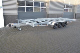 Remorque containeur 20 pieds 3 x essieu 1350 kg