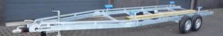 Chariot de stockage 1 x essieu 1800 kg