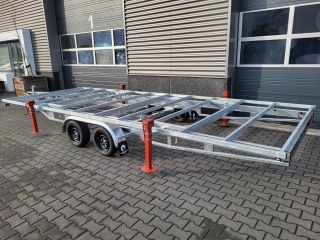 DT 6m60 x 2m44 Version amovible 3 x essieux 1800 kg + deck