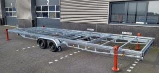 DT 8m40 x 2m44 Version amovible 3 x essieux 1800 kg + deck