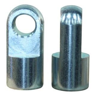 usiné œil vis M14mm AU42 Ø14,1mm 14mm zingué