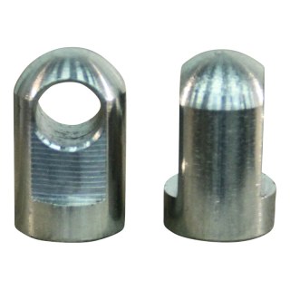 oeillet vissable M8mm AU16 Ø8,1mm 10,4mm inox 316