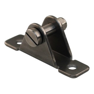 support BC01 inox 316 W.14305, complet avec boulon et écrou