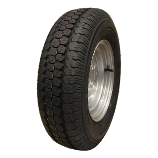 pneu + roue 145 R10C Trailermaxx CR-966 M+S 3.50Bx10H2 ET23,5 60/100/4 métal gris