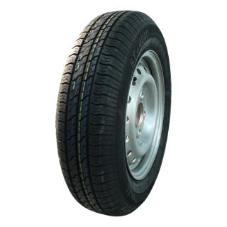 pneu + roue 155 R13 Kargomax XL ST-4000 M+S 4Jx13H2 ET30 57/100/4 métal gris