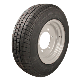 pneu + roue 185 R14C Kargomax ST-6000 M+S 6Jx14H2 ET-5 161/205/6 métal gris