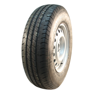 pneu + roue 195 R14C R701 M+S 6Jx14H2 ET-5 161/205/6 métal gris