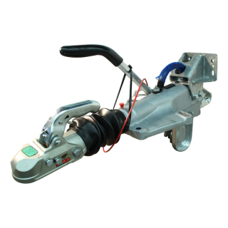 timon à inertie KFG30-A mécanique , tête d'attelage support de roue jockey vissé