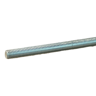 embout fileté M10x2000mm zinc galvanisé