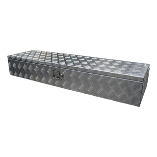 caisse à outils aluminium lxbxh 1200x380x190mm serrure de coffre