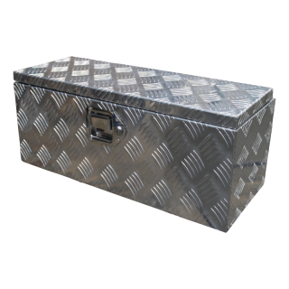 caisse à outils aluminium lxbxh 600x250x250mm serrure de coffre