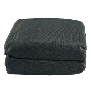 Filet de sécurité de lourde qualité 3900x2200mm PVC, 350 gr/m2 noir foncé RAL 9005
