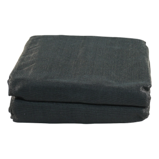 filet de sécurité micro mailles 3300x2100mm PE, 220gr/m2 noir foncé RAL 9005
