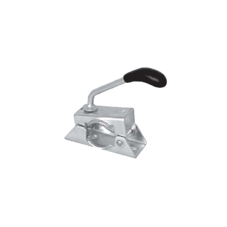 sabot de denver pour roue jockey à visser Ø48mm zingué