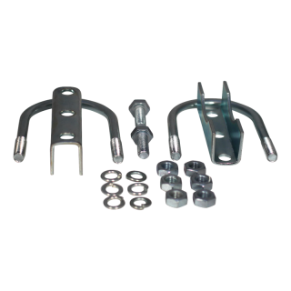 sabot de denver pour roue jockey à visser Ø70mm zingué