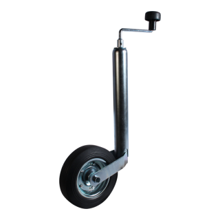 roue jockey Ø48mm 200x50mm jante en acier