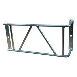 grille de protection pour feux arriere montage angulaire , gauche , zingué