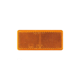réflecteur ⌧ orange plakmontage à visser 90x40x5,5mm
