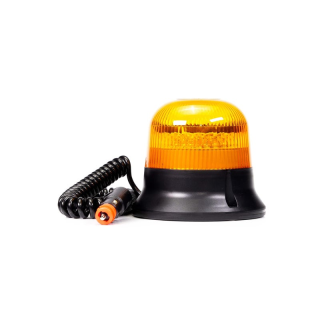 R65 Gyrophare LED, double flash, aimant, 24V câble de 3m