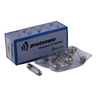Ampoule d´éclairage SV8,5 12V 10W 11x37mm