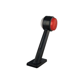 feu d'encombrement gauche rood/wit câble 200 mm 12/24V