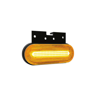 feu de position latéral cable 500mm 12/24vV orange