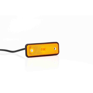LED feu de position LED de couleur orange | 12-24V | cable de 50cm. | connecteur 0.75mm².
