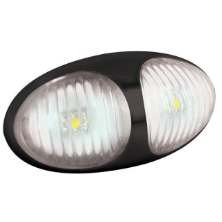 Feu de position LED blanc | 12-24V | connecteur 2-PIN