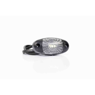 Feu de position LED blanc | 12-24V | 50cm. de cable | 1,5mm. connecteur