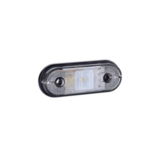 Feu de balisage à LED blanc 12-24V câble de 7,5m