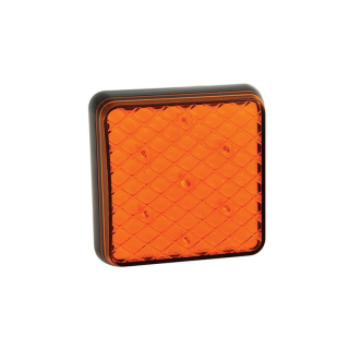 Feu clignotant LED compact | 12V | câble 30cm.