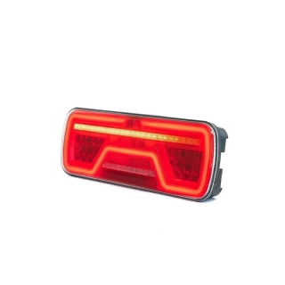 Feu arrière LED droite | 12-24V | 8-PIN avec 4x SuperSeal