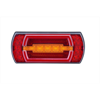 Feu arrière LED néon avec brouillard 12V | 1m. Cable H+V Montage