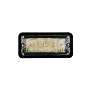 Eclairage intérieur LED | noir | 12V | lumière blanche froide