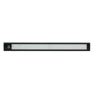 Eclairage intérieur LED | avec commande tactile | noir 41cm | 12V | lumière blanche froide