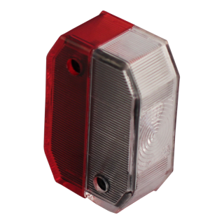 cabochon de feu Flexipoint I rouge / blanc