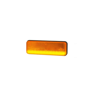 feu de position latéral orange fluo extrémité ouverte 12-24V