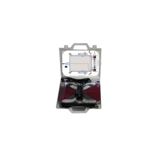 kit d'éclairage LED prêt à l'emploi prise 13 pôles 12/24V , y compris 2 feux de contour, 2 feux de position latéraux, 2 feux de largeur, 2 feux de plaque d'immatriculation