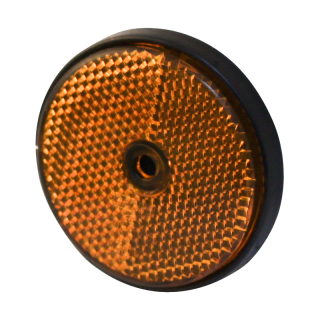 réflecteur Ø orange à visser Ø61 mm