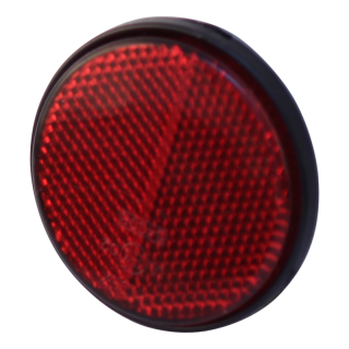 réflecteur Ø Rouge auto-collant Ø80