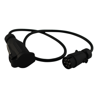câble adaptateur voiture 7 pôle  - remorque à 13 pôle (système Jäger) 90cm