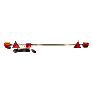 rampe de feux amovible métal 1600mm 700cm prise 7 pôles