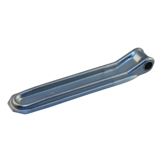 charnière de ridelle profil en M zingué 260mm