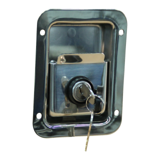 serrure de coffre inox sans joint en caoutchouc
