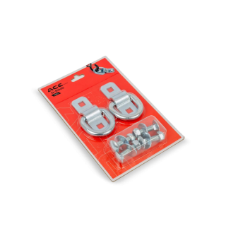 D-ring Pro galvanisé (argent)