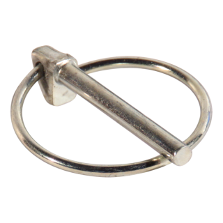 goupille avec clip ronde zingué Ø10mm 44mm